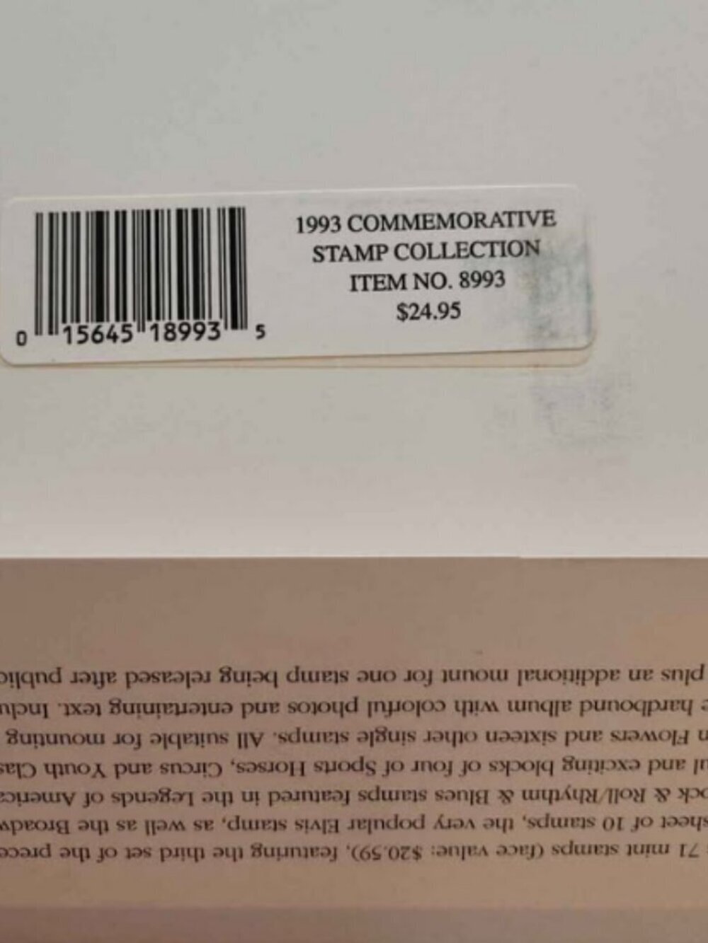 1993 USPS Elvis Presley Commemorative Stamp Collection and Book - Picture 6 of 6